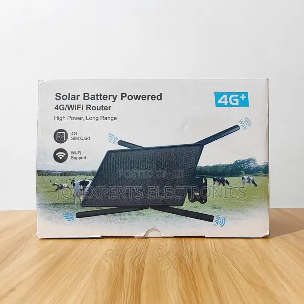 Solar Powered 4G+ Outdoor SIM Card WiFi Router - Long Range · Photo 1