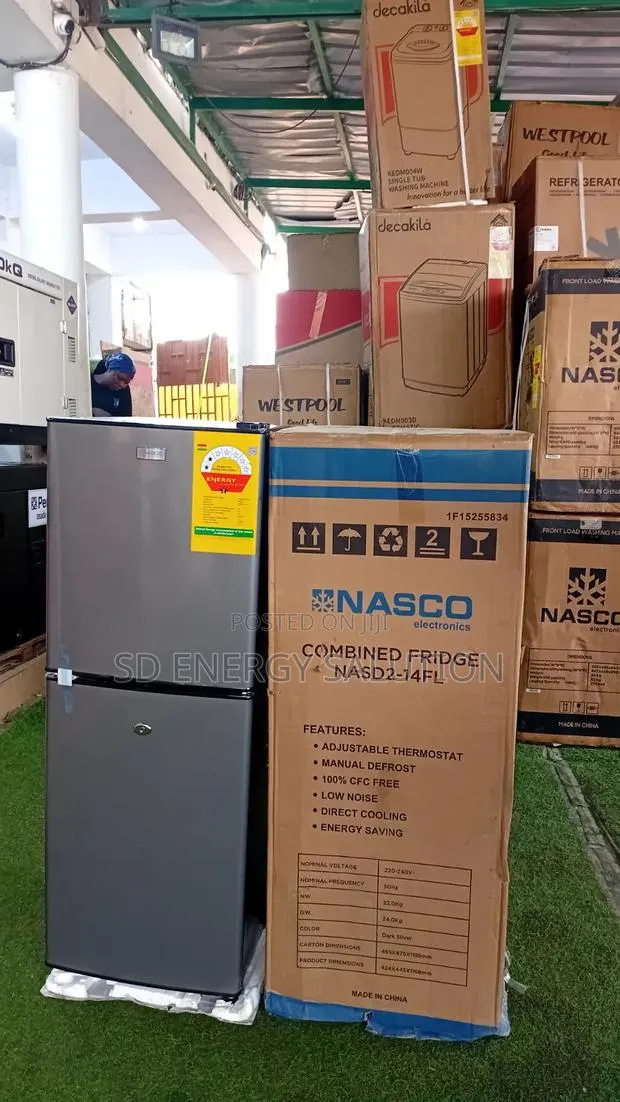 Nasco 158L Refrigerator – Fast Cooling Low Noise · Photo 1