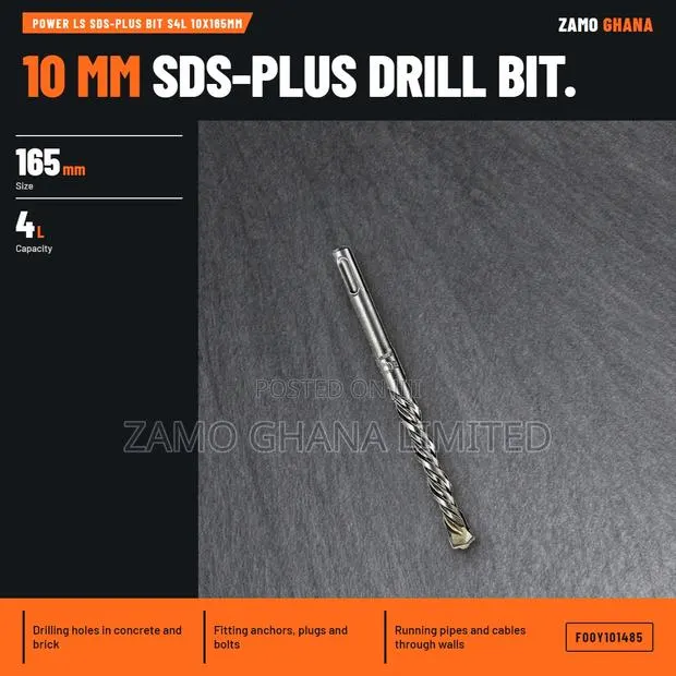 Power Ls SDS-Plus Bit S4L 10X165Mm - F00Y101485 · Photo 1