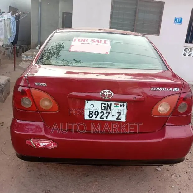 Toyota Corolla 1.8 VVTL-i Compressor TS 2006 Red · Photo 1