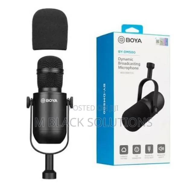 Boya-Dm500 Dynamic Broadcasting Microphone · Photo 1