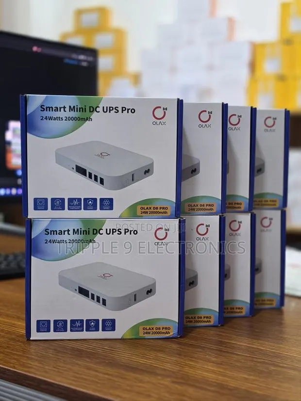 OLax 20000 UPS for Phones Routers and CCTV Cameras · Photo 1