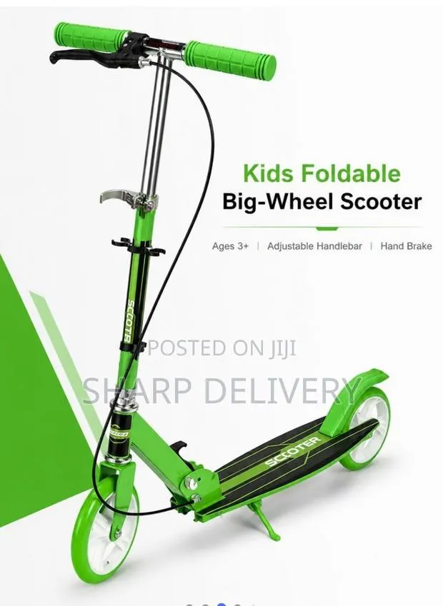 Kids 2-Wheel Foldable Big-Wheel Scooter for Ages 3+ · Photo 3