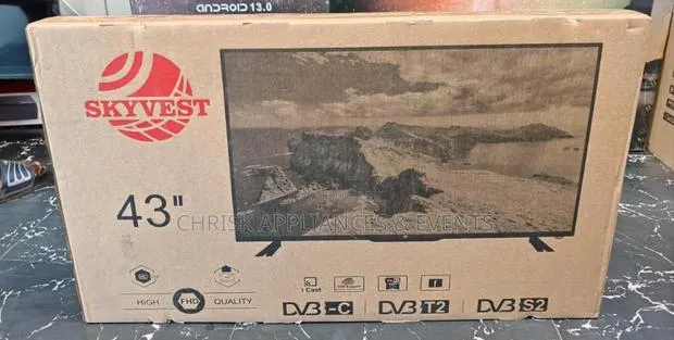Skyvest 43′′ Led Digital Satellite TV — 43s Orv · Photo 1