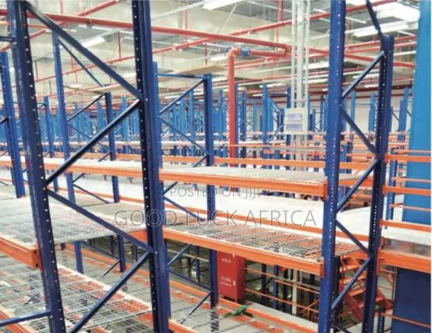 Racks H2500xd600mm Frame With Metal Mesh Shelves · Photo 1