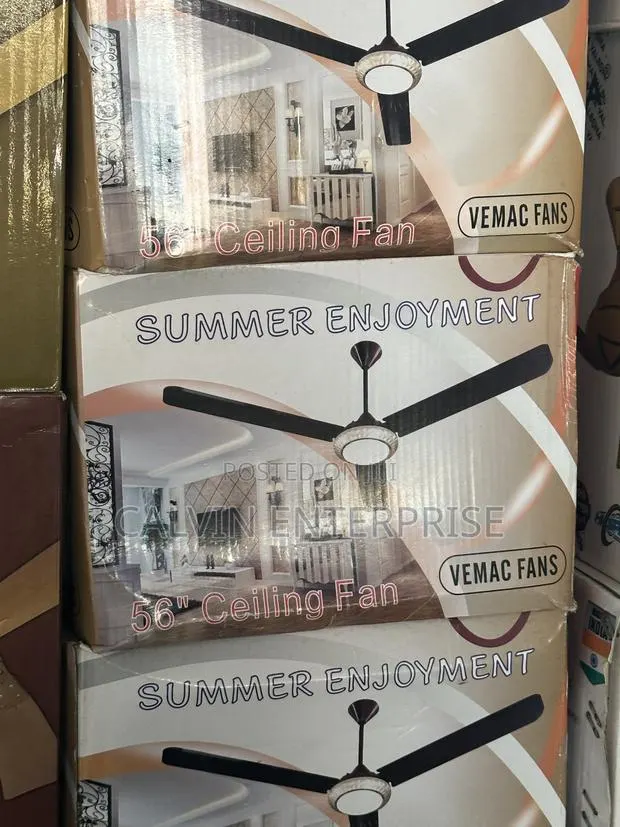 Vemac Summer Enjoyment Celling Fan With Light · Photo 1