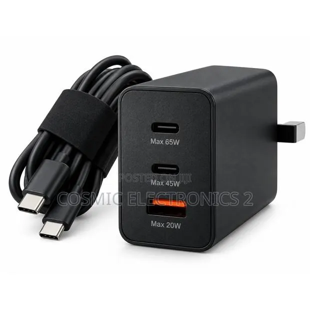 120W PD Fast Charging Adapter EP-P13 With USB-C to USB-C Cable – 8A