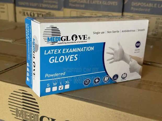 Mediglove Latex Examination Gloves. Glade a Quality at Wholesale Price · Photo 1