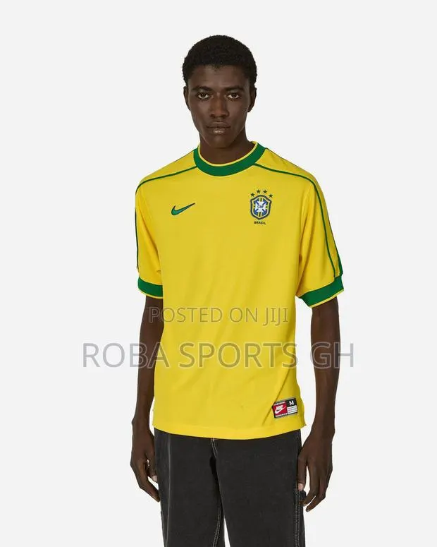 1998 Nike Brazil Home Jersey · Photo 1