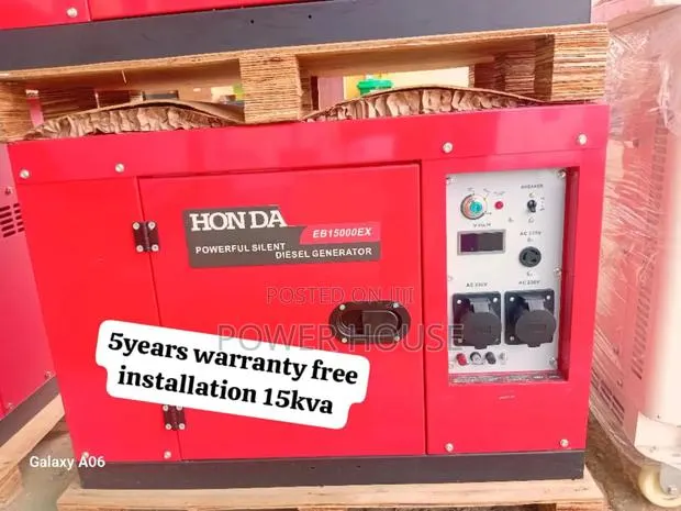 Vortex Force Honda Diesel 15kva 16500watts Generator · Photo 1