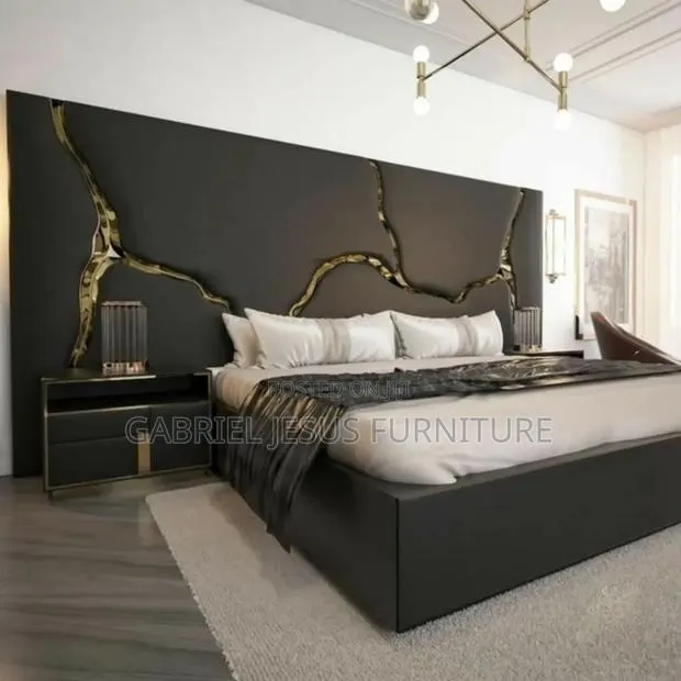 Turkish King Size Bed Frame With Mattress · Photo 1
