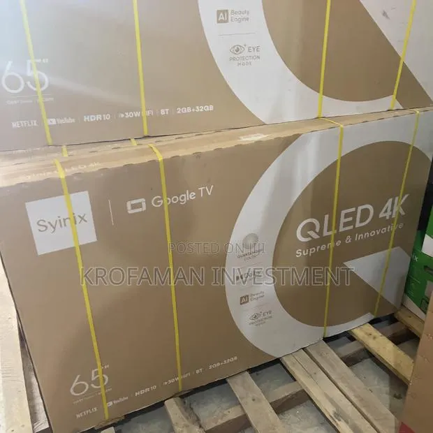 Syinix 65 Inches Smart Qled Tv · Photo 1