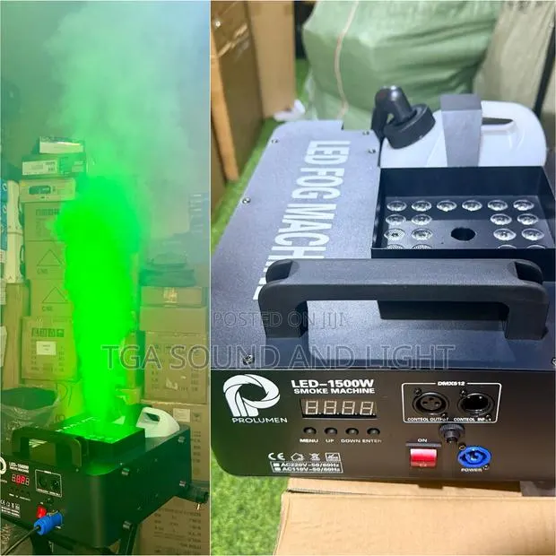 Prolumen Vertical Jet Smoke Machine With LED[1500 Watts] · Photo 1
