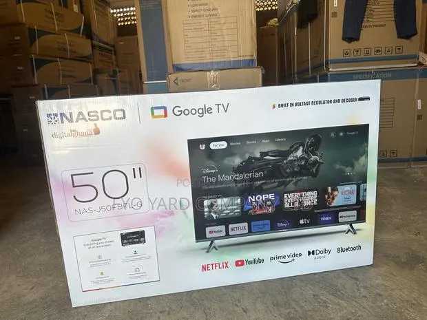 Nasco 50 -Inch Full Hd Smart Digital Satellite Android Tv · Photo 1