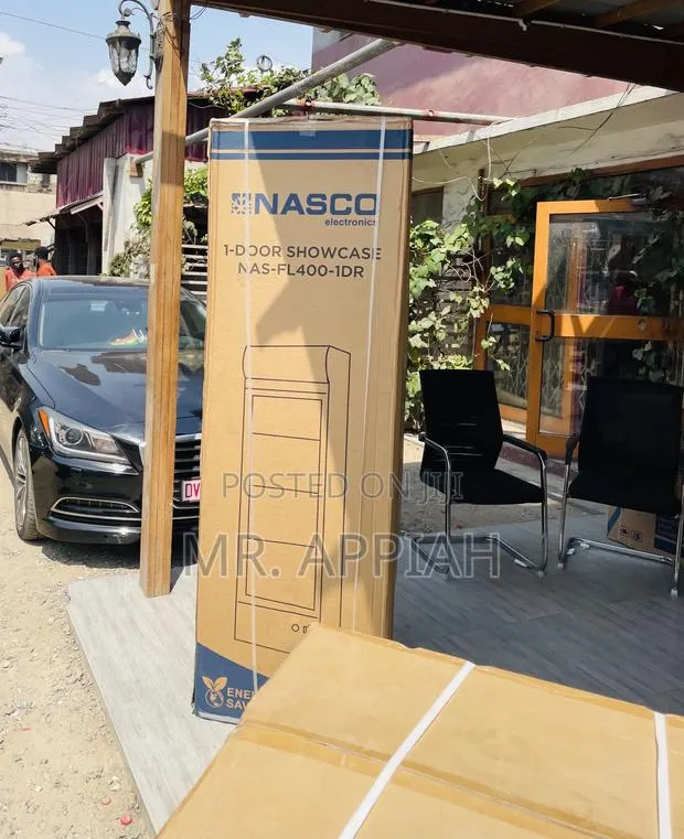 Stay Cool With Nasco Nas-400-1dr 1 Door Display Fridge. · Photo 1