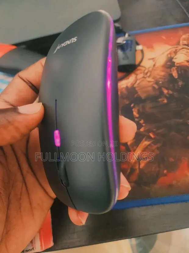 2.4g Wireless Rechargeable Bluetooth 2 Modes Mouse -black · Photo 1