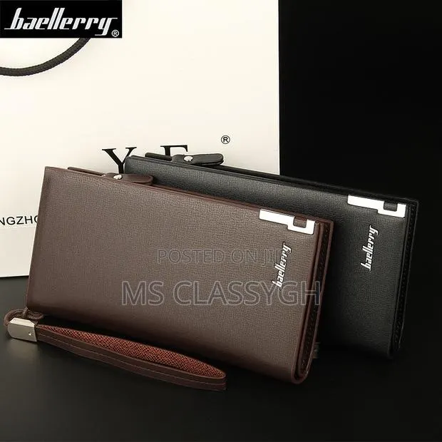 Baellery Unisex Luxury Wallet Purse Handy Clutch Portomonee · Photo 1