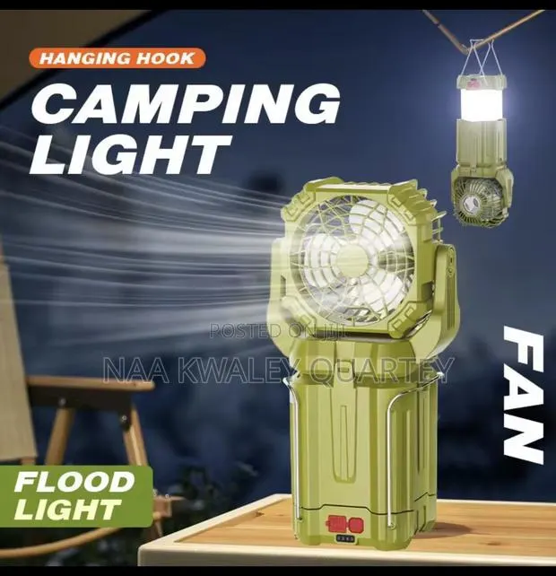 Rechargeable Light and Fan · Photo 1