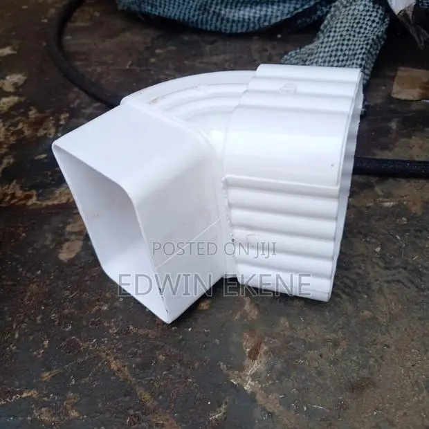 90° Elbow Down Pipe Installation · Photo 2