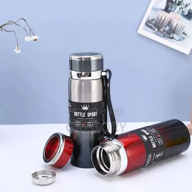 1L Stainless Steel Vacuum Flask – Hot Cold · Photo 1