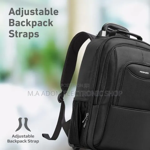 Promate Laptop/Traveling Bag With Wheels · Photo 1