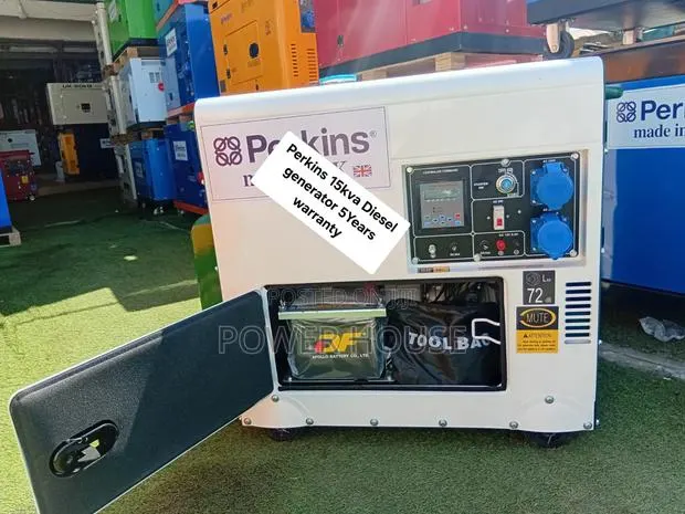 Perkins 15kVA Diesel Generator – Keep Your Business Powered · Photo 1