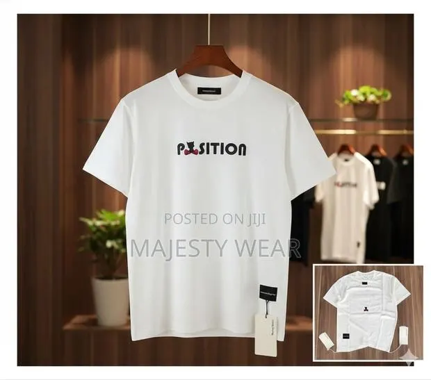 Men's Casual Letter Graphics Round Neck Shirt · Photo 1