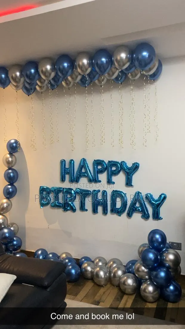 Balloon Room Decorations Birthday and Bridal Room · Photo 1