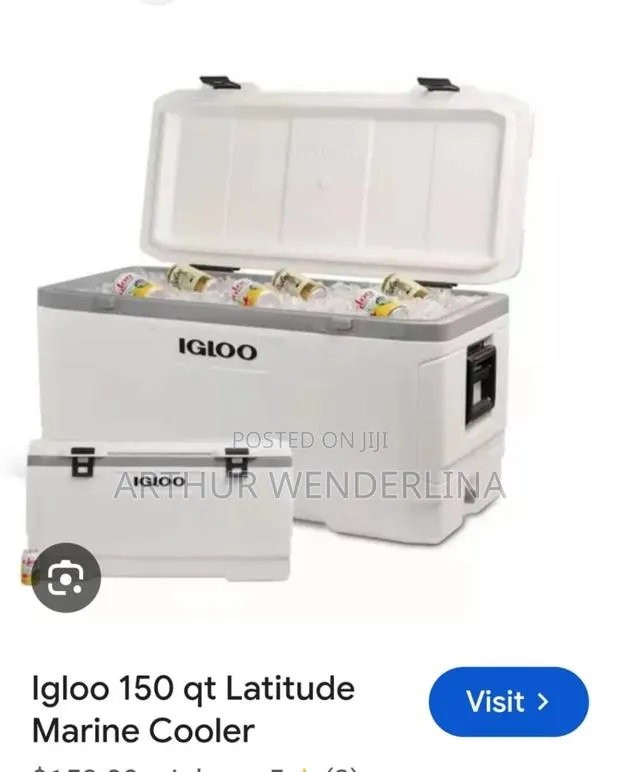 150qt Ice Chest Cooler · Photo 1