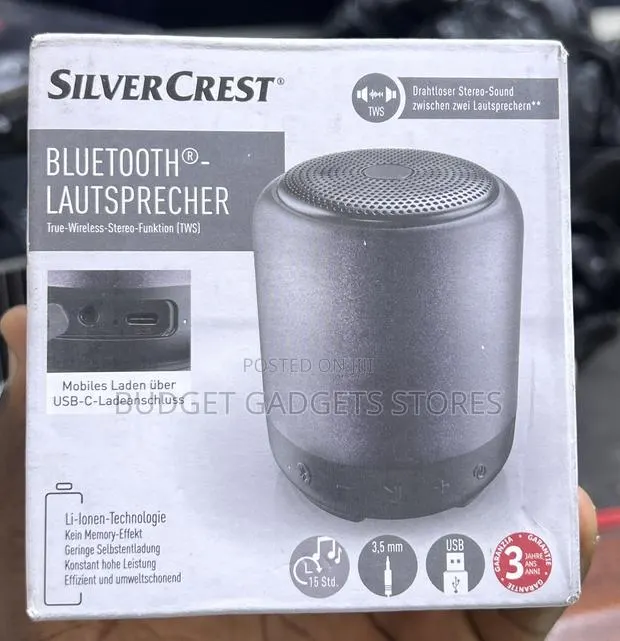 Silvercrestportable Bluetooth Speaker · Photo 1