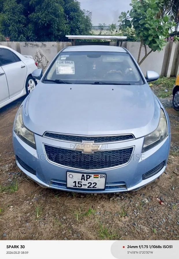 Chevrolet Cruze 2LT 2012 Blue · Photo 1