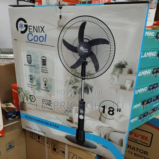 Enjoy the Cool Breeze With Our Matchless Rechargeable Fan From Genix · Photo 1