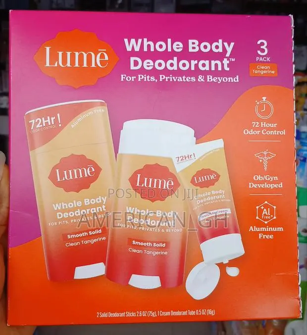 Lume 72hr Whole Body Deodorant, 3 Pack · Photo 1