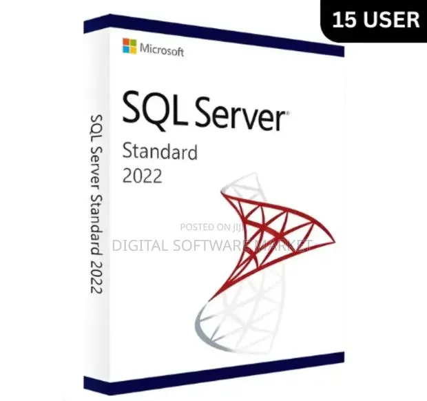 Microsoft SQL Server 2022 Standard Edition 15 User License · Photo 1