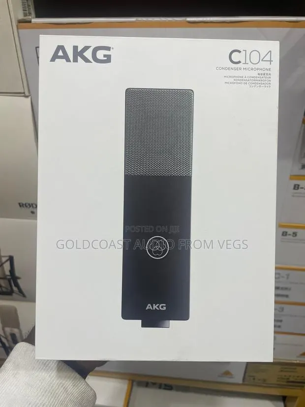 AKG C104 Large-Diaphragm Cardioid Electret Condenser Microphone · Photo 1