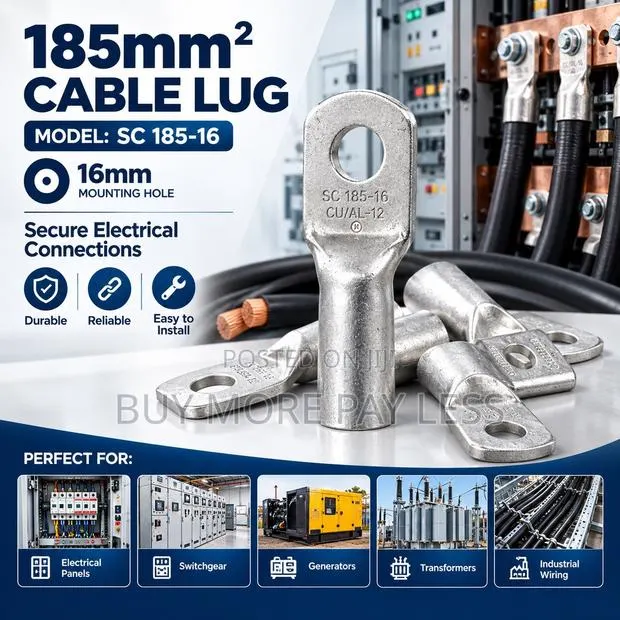 SC 185-16 Tinned Copper Cable Lugs · Photo 1