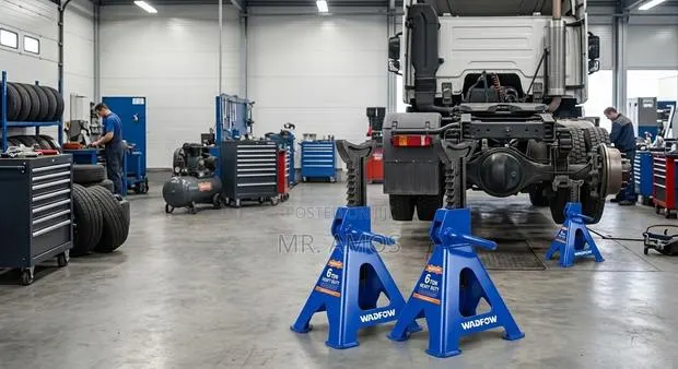 6 Ton Heavy Duty Jack Stands 2 Pair - WHJS0601 · Photo 1