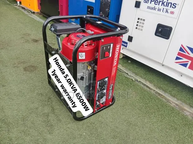 Powerful Honda 6500W Petrol Genset – Dependable Electricity Whenever · Photo 1