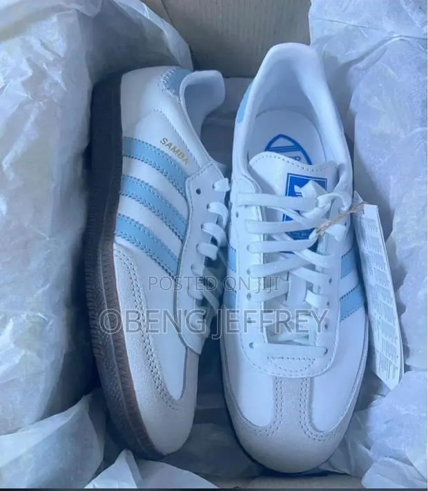 Original Adidas Samba Blue /White · Photo 1