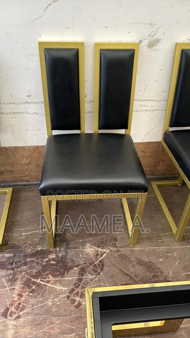 Glass Center Table With Italian Dining Chairs · Photo 1