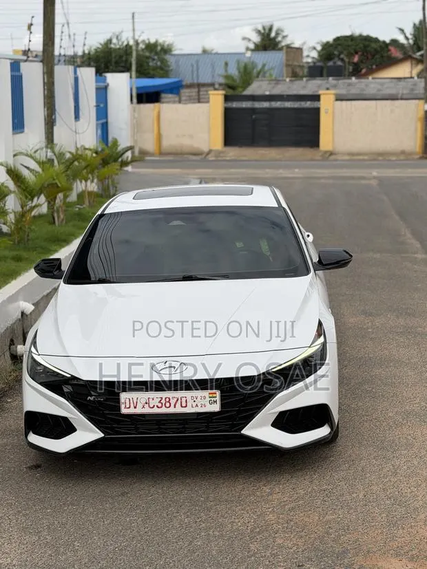 Hyundai Elantra N Line 2021 White · Photo 1
