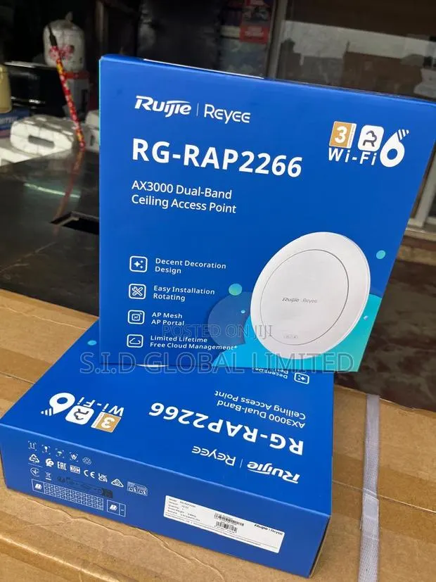Powerful Ruijie Indoor Celing Access Point Rg-Rap2266 · Photo 1