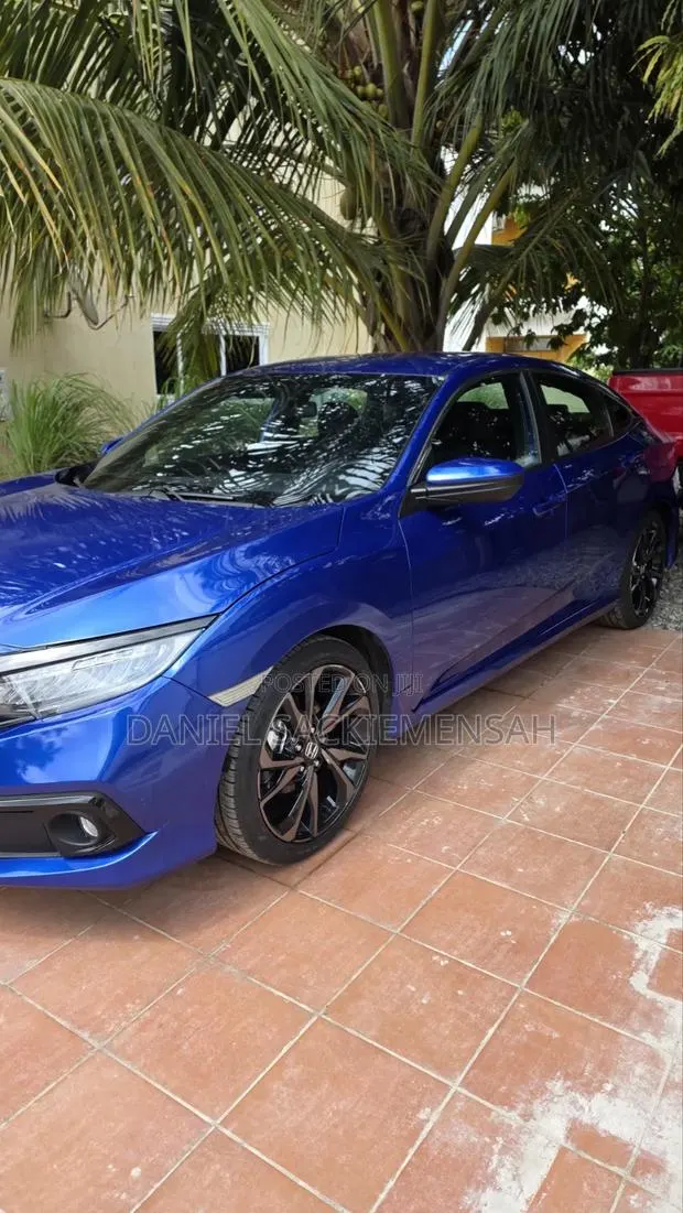 Honda Civic Sport 2021 Blue · Photo 1