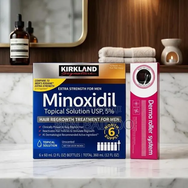 Kirkland Minoxidil Set Derma Roller System (Max Hair Growth) · Photo 1