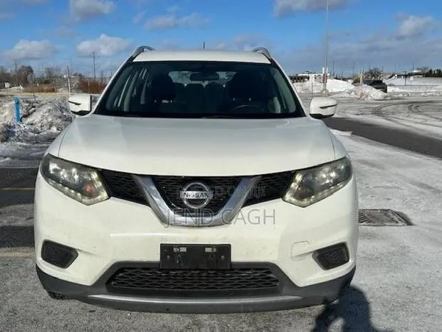 Nissan Rogue S AWD 2016 White · Photo 1