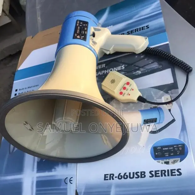 Divy Sound Er-66usb Series Handheld Power Megaphone · Photo 1