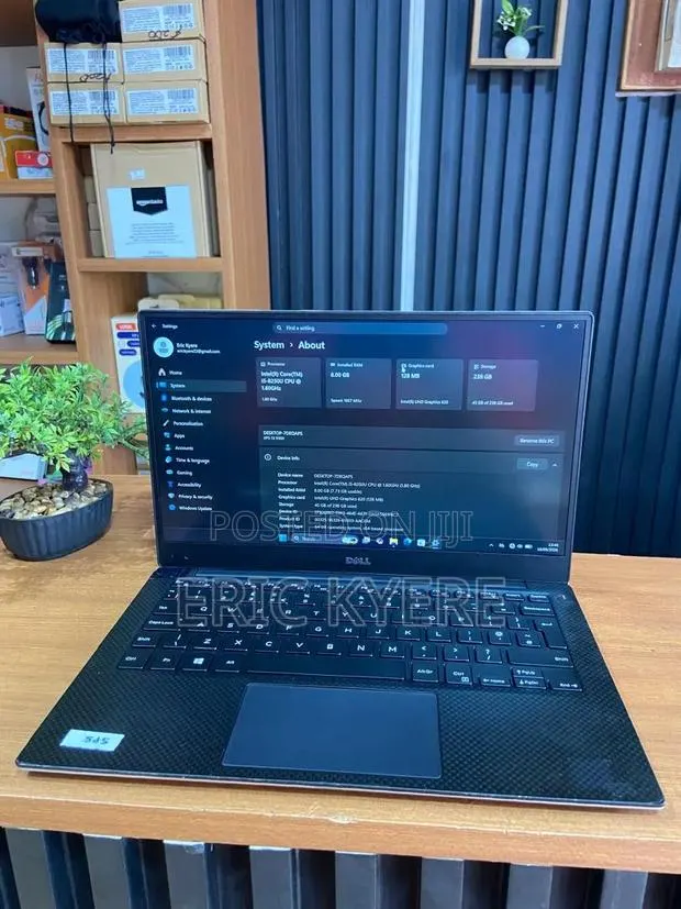 Laptop Dell XPS 13 (9360) 8GB Intel Core i5 SSD 256GB · Photo 1