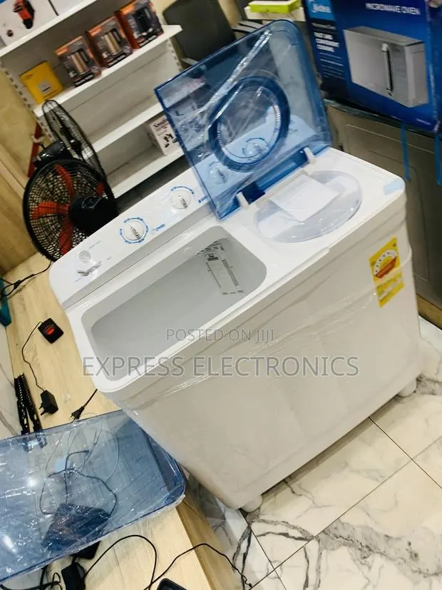 Ultra High Semi Auto Nasco 11kg Topload Twintub · Photo 1