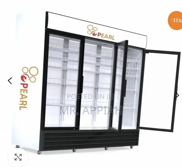 Quality Pearl PVC-150 950L 3 Door Electric Display Fridge · Photo 1
