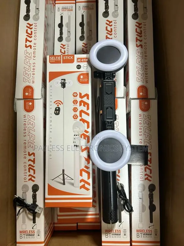 Jc-21h Bluetooth Remote Control Live Streaming Stand for Tripod · Photo 1